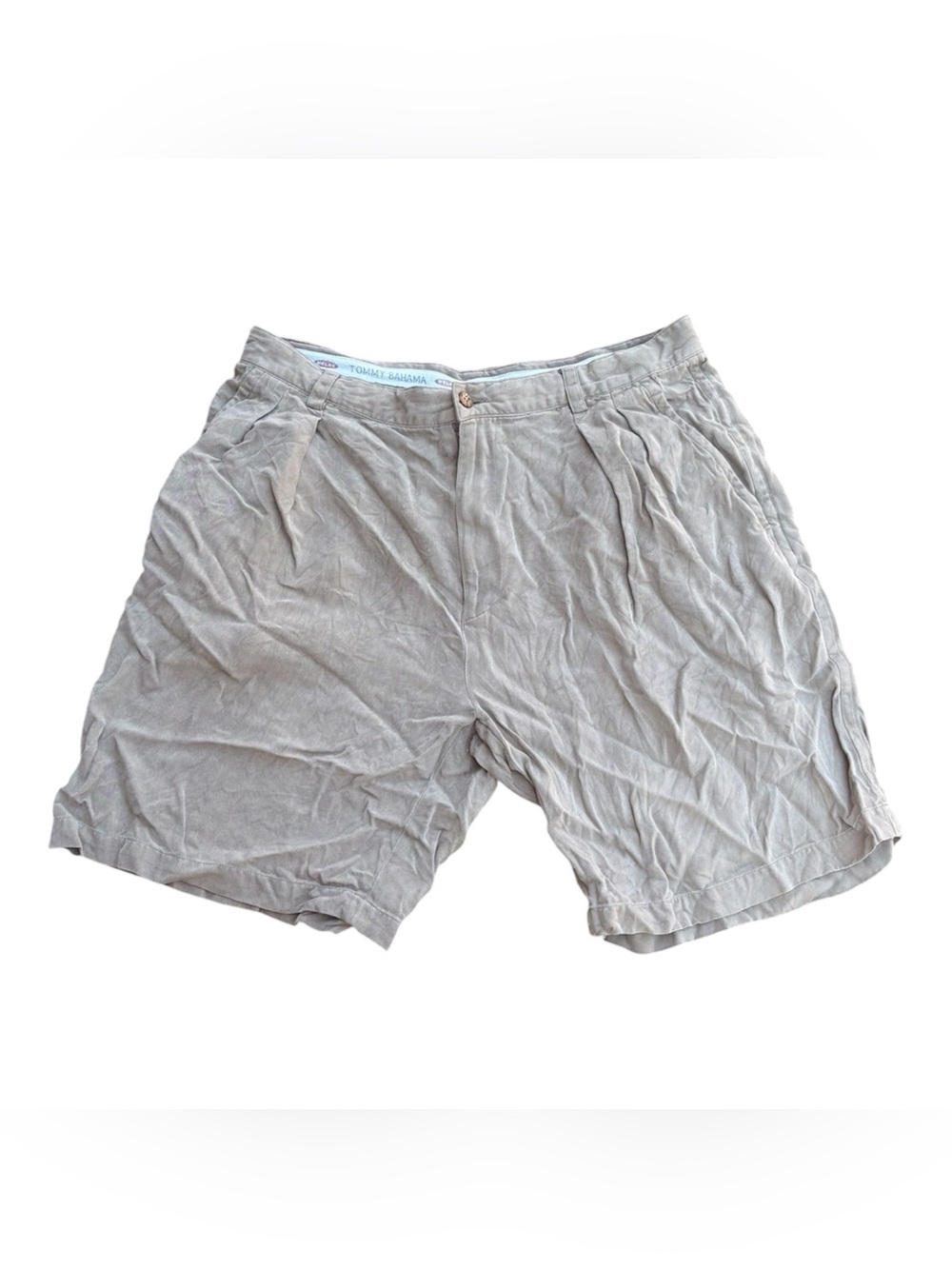 🌟3 for $15 SALE🌟 TOMMY BAHAMA Vintage Men’s Silk Khaki Chino Shorts